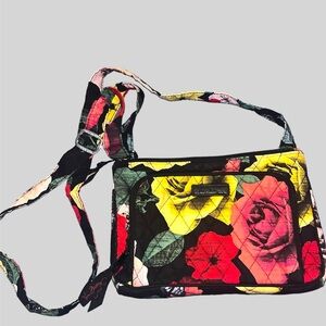 Vera Bradley Havana Rose Hipster Crossbody Shoulder Bag